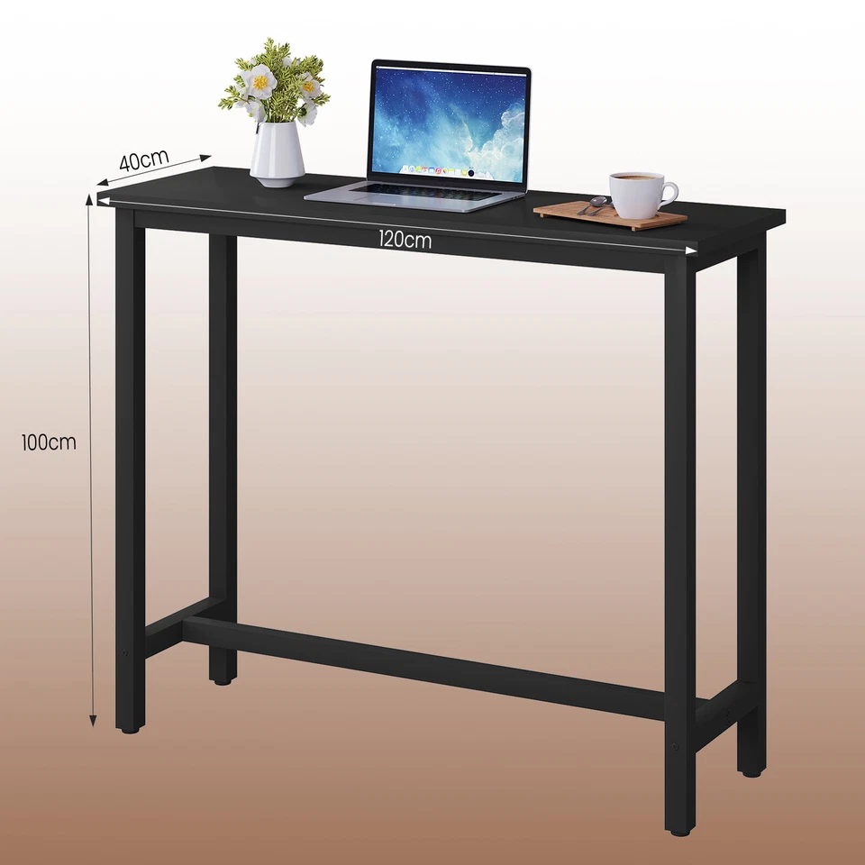 WOLTU Kitchen Bar Table Counter Breakfast Dining Table Coffee Table Metal Legs - Image 3 of 4