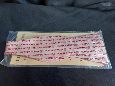 Makers Mark Whiskey Bow tie. NEW  