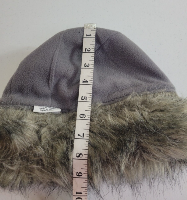 Nine West Tan Faux Fur Snow Winter Cossack Pillbox Hat  display picture 1