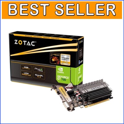 4GB GeForce GT 730 PCI Express Graphics Card - Enhance PC Visuals & Efficiency