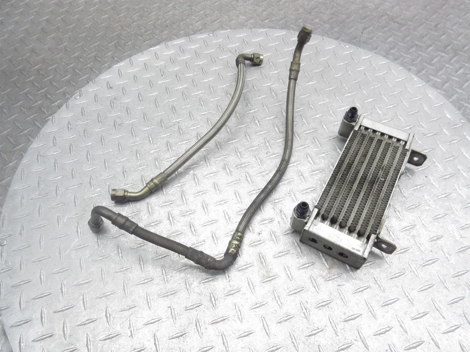 1999 99-02 Ducati 900SS SS Supersport Oil Cooler Cooling Line - Image 3 of 4