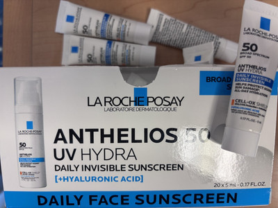 20 La Roche Posay anthelios 50 sunscreen Travel soze 5 Ml each