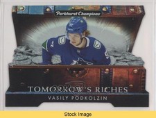2022 Upper Deck Parkhurst Champions Tomorrow's Riches Vasily Podkolzin READ 1hs5