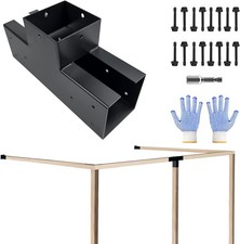 Kit Staffa Pergola 4x4,3 Vie Staffa a Forma di T Woodworks Kit Pergola per Legno...