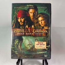 Pirates of the Caribbean Dead Mans Chest DVD Widescreen Johnny Depp