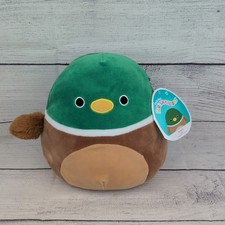 Squishmallow Avery The Mallard Duck 8 Inch Kellytoy Stuffed Animal Plush W/ Tag