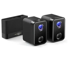 Wireless Outdoor Security 2.4GHz WiFi Camera 1080P IP65 2-Way Talk Motion Detect