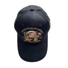 America 250th Anniversary Baseball Cap 1776  2026 USA Patriotic Hat BLACK 