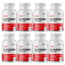 Sweet Relief Capsules Glycogen Support Dietary Supplement - 8 Bottles