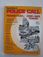 Police Call Radio Guide  Volume 9  1993 Edition  Radio Shack  California...