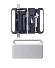 HOTO - Electric Screwdriver Tool Set, Portable Toolbox for Home Repairs