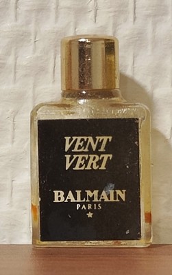 Extrait de Parfum Vent Vert de Balmain 2 ml. Etikett. Saftboden. Guter Zustand 