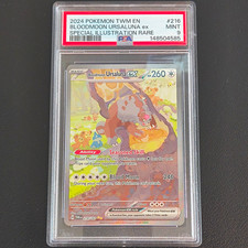 Pokemon Bloodmoon Ursaluna ex 216/167 Sv06 Twilight Masquerade SIR Holo EN PSA 9