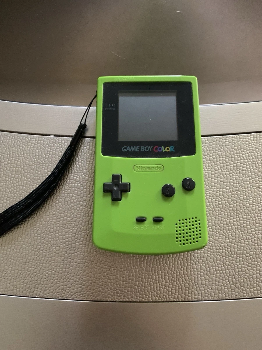 Preços baixos em Nintendo Game Boy Color Green videogame portátil