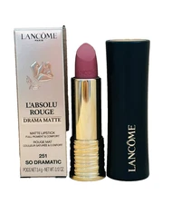 LANCOME L'absolu Rouge Drama Matte Lipstick 251 SO DRAMATIC NEW