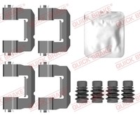 ZubehöRkit, Scheibenbremsbelag Quick Brake 109-0157 FüR Opel Vauxhall