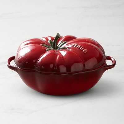 Williams Sonoma Staub Stoneware Petite Tomato Cocotte - 16 oz