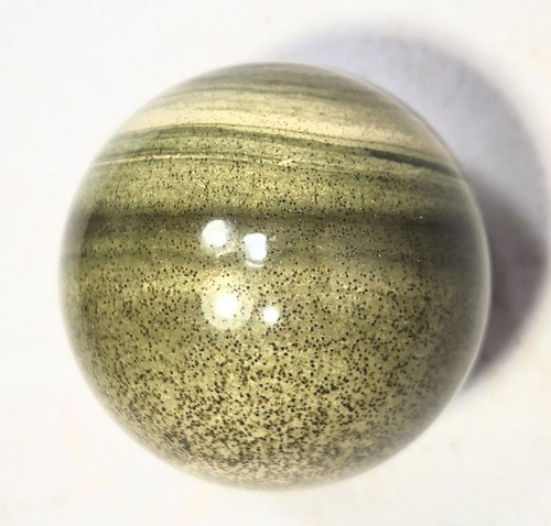 Green AZ Lizardstone 54mm Classic Interior Decor Sphere - Rare Collectible 6420 - Picture 10 of 10