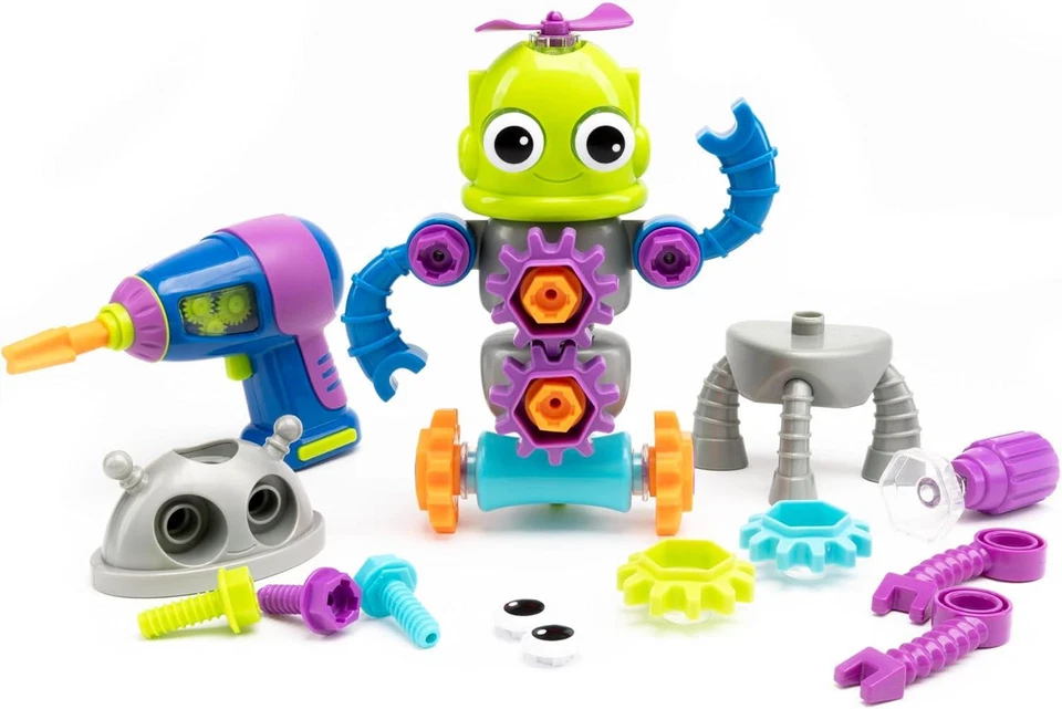 Design and Drill Robot Workshop STEM Building Toy - Image 4 of 4