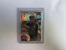 2016 Topps Finest Giancarlo Stanton 1996 Intimidators Refractor  96FI-GS