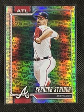2026 Topps #79 Spencer Strider Opening Day Foil Logo Braves