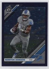 2019 Panini Donruss Optic FOTL Purple Stars Prizm 19/25 Kerryon Johnson #35 18mh