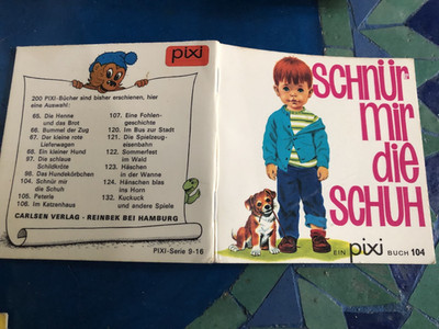 Pixi alt 104 Schnür mir die Schuh 