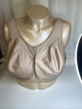 Glamorise Sport Elite Performance High Impact Underwire Bra 9066 Size 40dd Beig