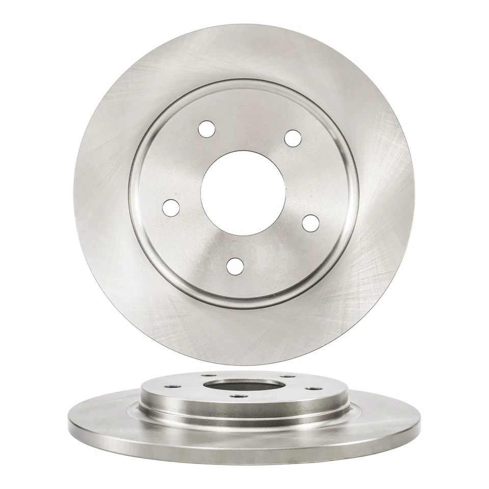 Kit de rotores de freio traseiro e pastilhas de cerâmica para 08-2011 Dodge Grand Caravan P-1326 - Imagem 3 de 4