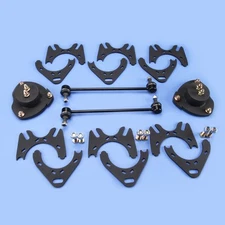 Front 2" + Rear 1.5" Leveling Lift Kit For Honda Ridgeline 2017-2023