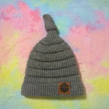 Ryomi Seikatu Winter Beanie Hat Boy 0-12 Months Knit Gray