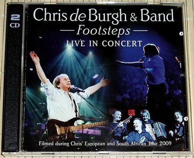 Chris de Burgh & Band - FOOTSTEPS Live In Concert - CD+DVD - South African Tour