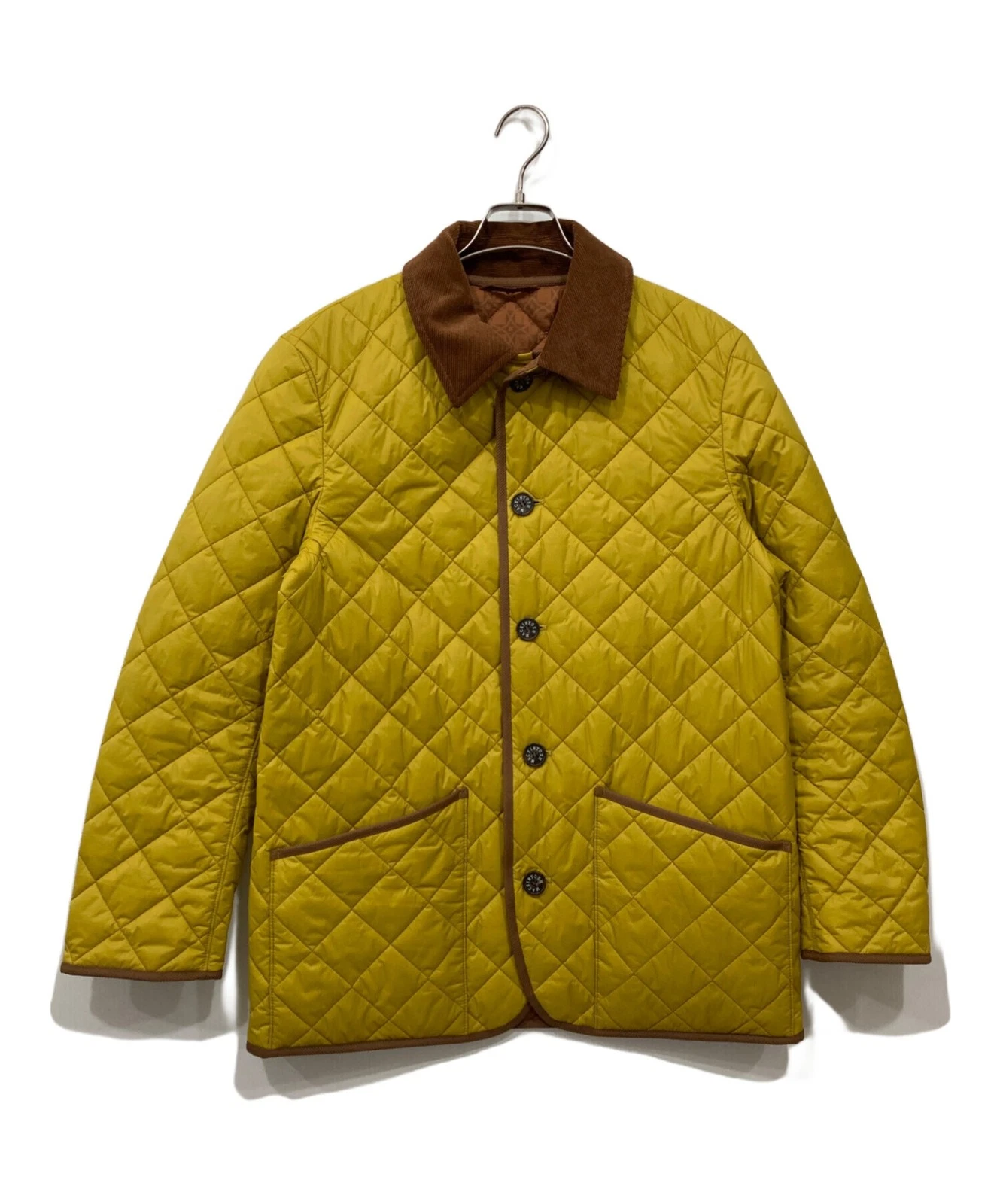 Mackintosh London Polyester Quilted Blouson Jacket Men's Size 40 Yellow - product detail image 1