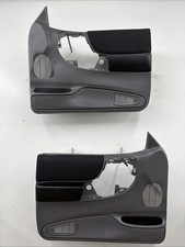 1995-2001 Ford Ranger Set Of Front Interior Power Door Panels Oem Gray