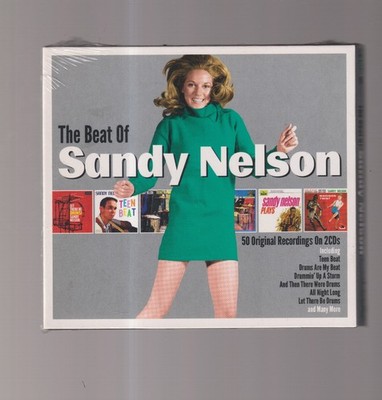 The Beat of Sandy Nelson - 50 Tracks (Digipak) (2  CD Set) New, Sealed #0625KP