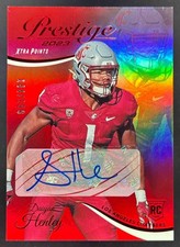 2023 Panini Prestige Daiyan Henley Xtra Points Red /199 #321 RC Auto Chargers