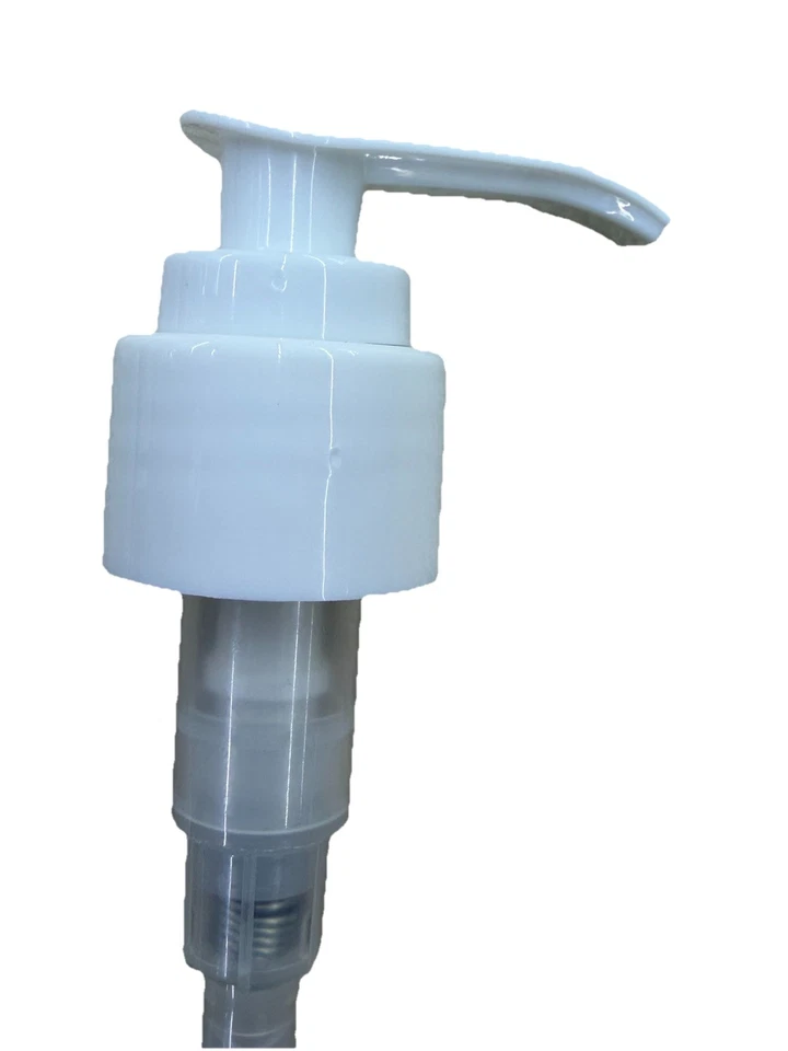 Лот из 20 белых диспенсеров лосьонов 24/410 насос верхняя блокирующая головка с 7-дюймовой погружной трубкой НОВЫЕ - Изображение 4 из 4