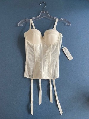 Corsage, Poirier, ivory, 85D
