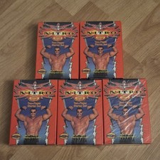 WCW NITRO Trading Card Game World Championship Wrestling Sealed 5 x Starters