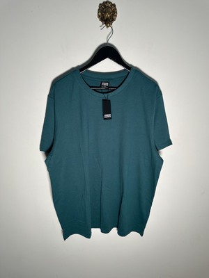 Urban Classics Teal Basic Tee T-Shirt Size 3XL Cotton Short Sleeve