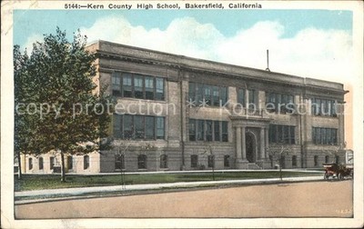 Bakersfield California Kern County High School