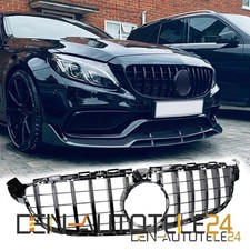 K&Uuml;HLERGRILL PANAMERICANA KAMERA PASSEND F&Uuml;R MERCEDES W205 S205 C63 12-18 SCHWARZ