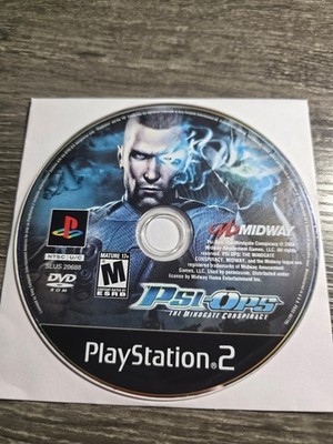 Psi-Ops: The Mindgate Conspiracy (Sony PlayStation 2, 2004) PS2 Disc Only TESTED