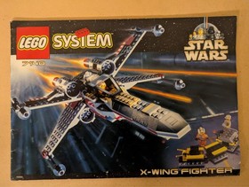 Lego 7142 Star Wars: X-Wing Fighter, Complete w/ Instructions, No Box