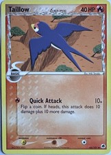 taillow pokemon card Taillow 72/109 - ex Ruby & Sapphire main image 0