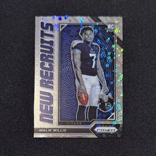2022 Panini Prizm Malik Willis New Recruits No Huddle Prizm RC #NR-3 Titans