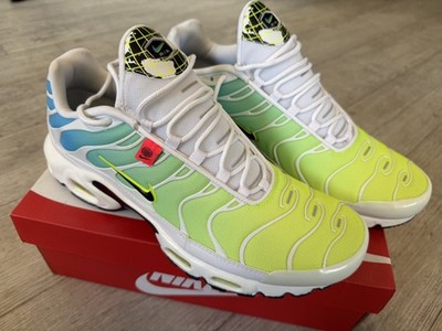 Nike Air Max Plus WW Worldwide Green Blue CK7291-100 EU 47.5 US 13 Rare
