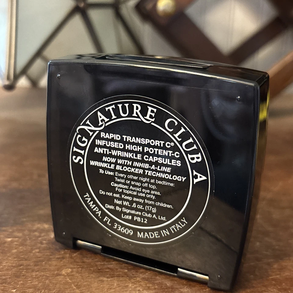 2 Signature Club A Rapid Transport C Infused High Potent-C Anti-Wrinkle Capsules - Image 4 of 4