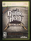 Guitar Hero: Metallica (Microsoft Xbox 360, 2009)  Complete w/ Manual Untested