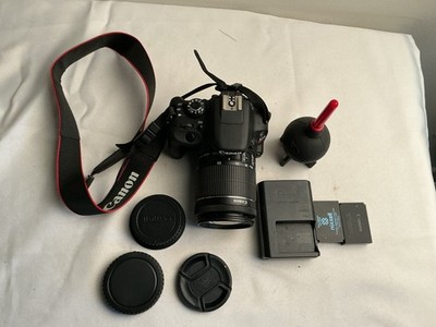 Canon EOS Rebel SL1 18.0MP Digital SLR Camera w/ 18-55mm STM Lens +extras
